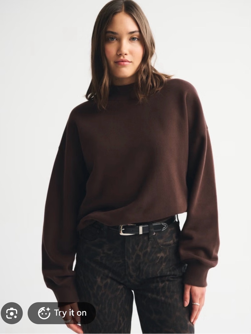 Abercrombie & Fitch Mock Neck